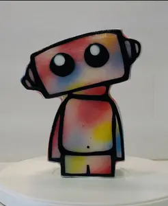 Cute Robot Sculpture 7 inch Number 349