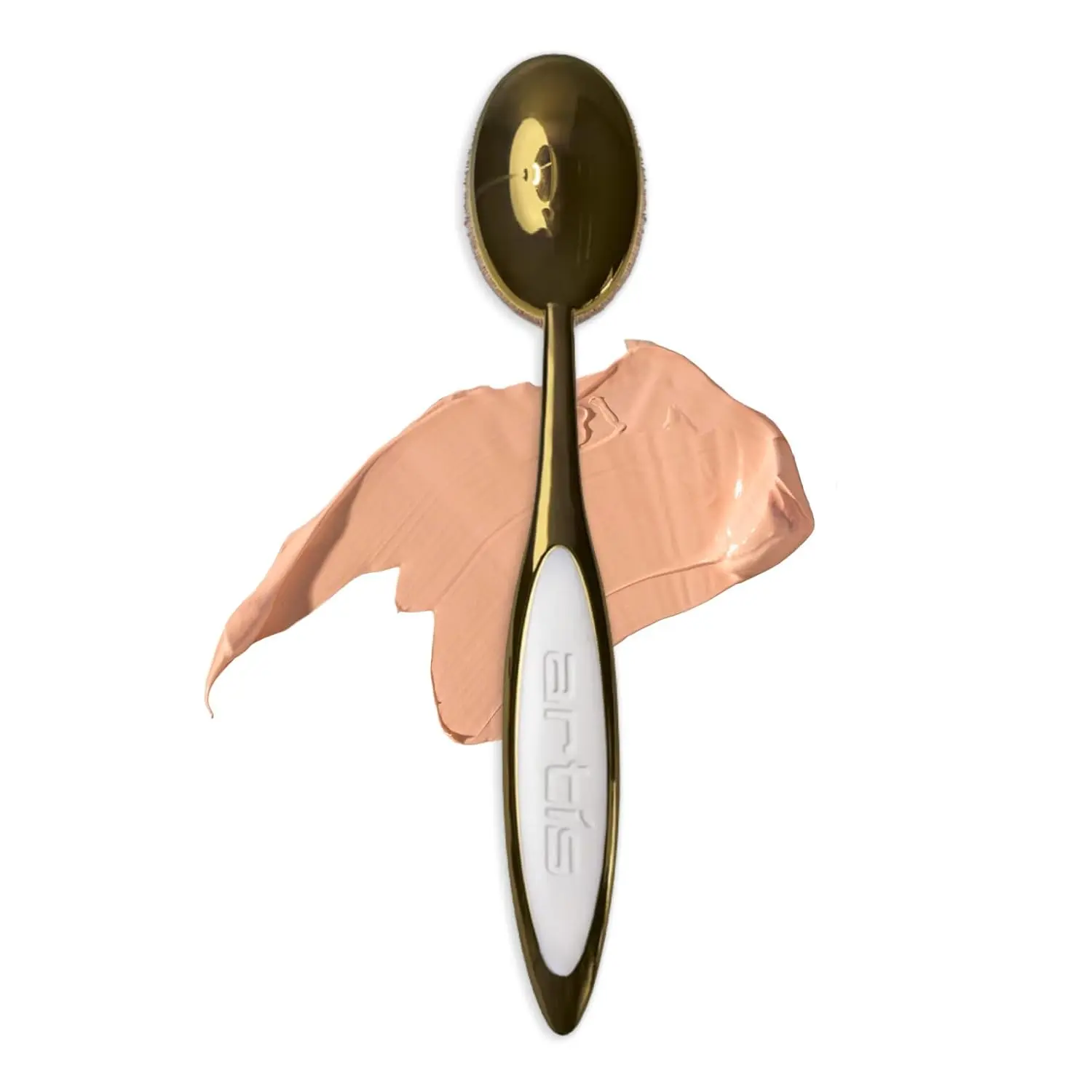 Artis Elite Oval 7 Makeup Brush for Foundation, Creams, Powders & Liquids, Professional Dense Foundation Brush for Liquid Makeup, BB Cream, SPF & Contour, Airbrush Finish Applicator, Color Willow