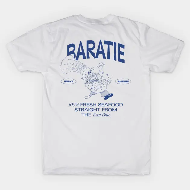Onepiecee Baratie Restaurant T-Shirt Unisex T-Shirt, Anime Tee, Graphic Tee, Gift, Streetwear