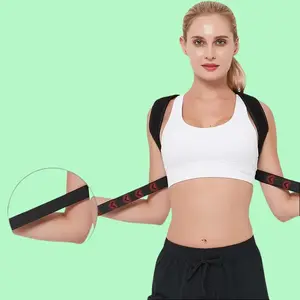 Hunchback correction belt, breathable and adjustable, high and low shoulder chest, men and women correct sitting posture, back aligners workout gear for meniscus ear goalie black college football Heated Gloves with Three Temperature Settings airsoft real