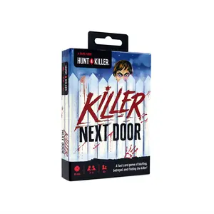 Hunt A Killer: Killer Next Door – Fast-Paced Card Game of Bluffing & Betrayal, Ages 10+, 2–6 Players, 20+ Min Gameplay
