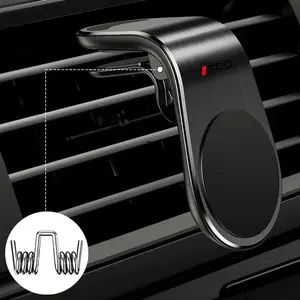 Universal automotive mobile phone holder For Toyota TRD Logo Corolla Chr Avensis Yaris Camry Racing Alphard Yaris Vitz Camry Car Phone Holder Car Cellphone Mount