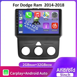 RIMOODY 9-inch Android 15 Car Radio for Dodge RAM 2014-2018 2G+64G with Carplay Android Auto GPS Navigation AHD Backup Camera