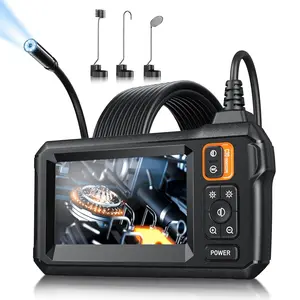 4.3 Inch LCD Display Car Endoscope, Car Inspection Tool with Light, Multifunctional Car Inspection Tool for Narrow Space Check Vehicle