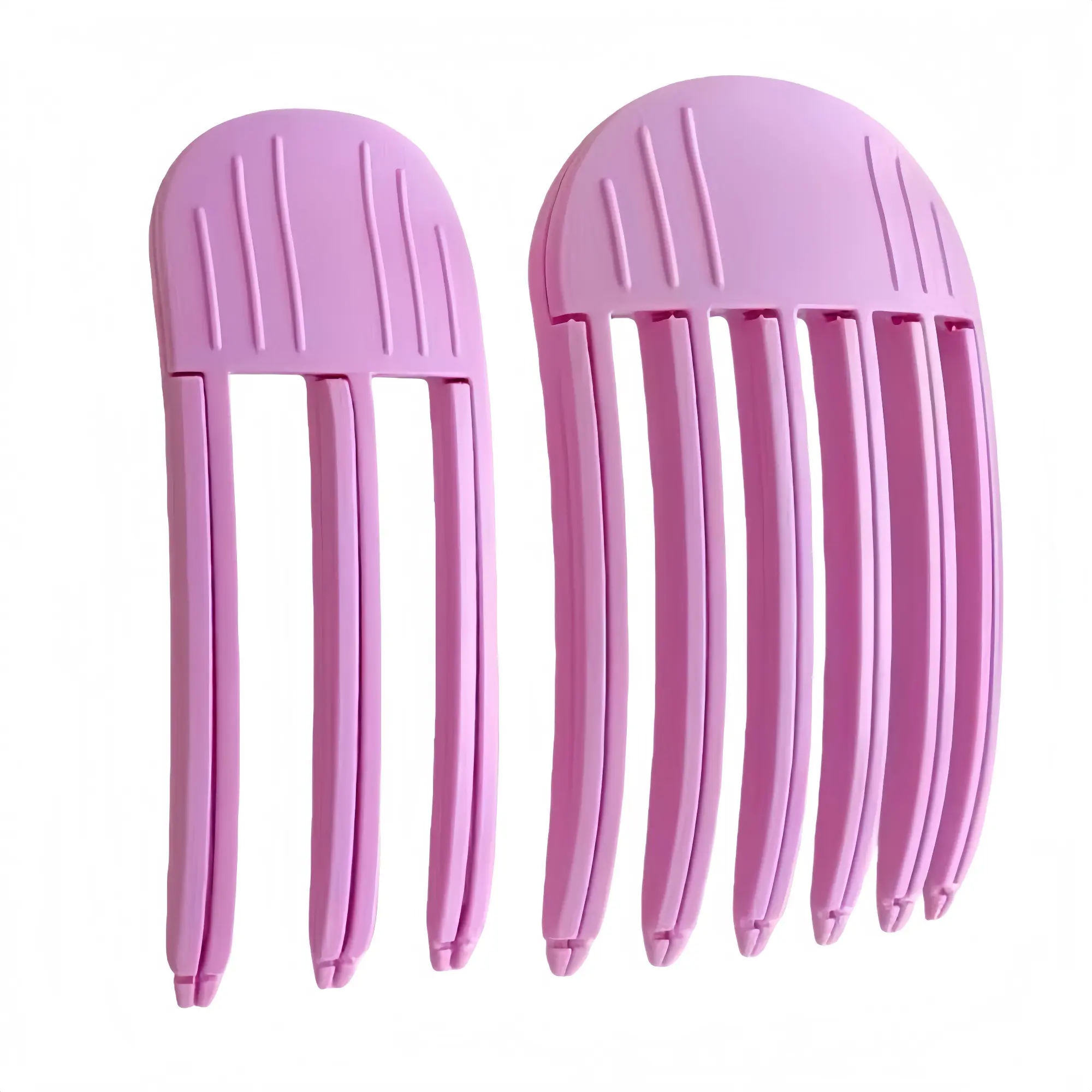 Hair Volume Clip - 2PCS Root Clips for Curly Hair Volume, Magic Volumizing Hair Clips for Creating Fluffy Bangs & Lifting Roots, Wind Shaping Styling Comb Set(Rose Purple)