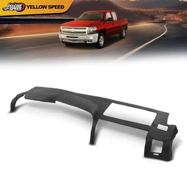 ALLGOOD Fit For 07-13 Silverado LS LT WT Sierra SL SLE Front Dash Board Cap Panel Cover