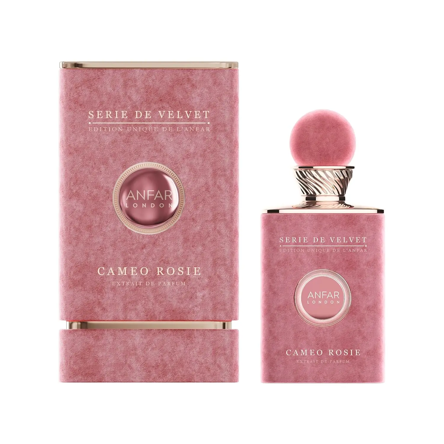 ANFAR LONDON Cameo Rosie UNISEX Extrait de Parfum 3.4 fl oz 100ML Exquisite Floral Heart & Sensual Base Perfume