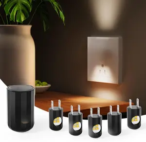 6 Pack LED Night Lights with Dusk to Dawn Sensor 3000K Soft White Plug in Wall Night Lights for Kids Kitchen Hallway Bathroom Bedroom Non-Dimmable Energy Efficient Automatic On Off Sensor Technology