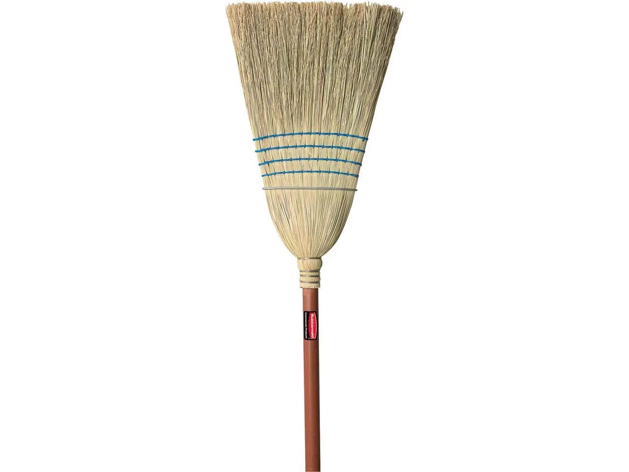 RUBBERMAID FG638300BLUE RUBBERMAID Blue 12-1/2" 100% Corn Fiber Janitor Broom