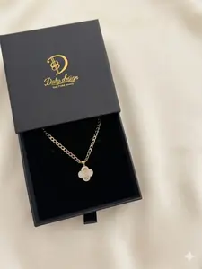 DALY DESIGN CADENA LAMINADA EN 14K Gold Dainty Necklace Gold Plated Chain