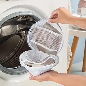 1pc Bra Laundry Bag, Sandwich Fabric Mesh Bag, Prevent Bra Entanglement And Prevent Bra Deformation Washing Bag, Prevent Bra Rubbing Color, Fully Protect Your Bra