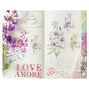 Sizzix Studio 5x8 Clear Stamp Set 13PK - Love Letters by Willow Wolfe