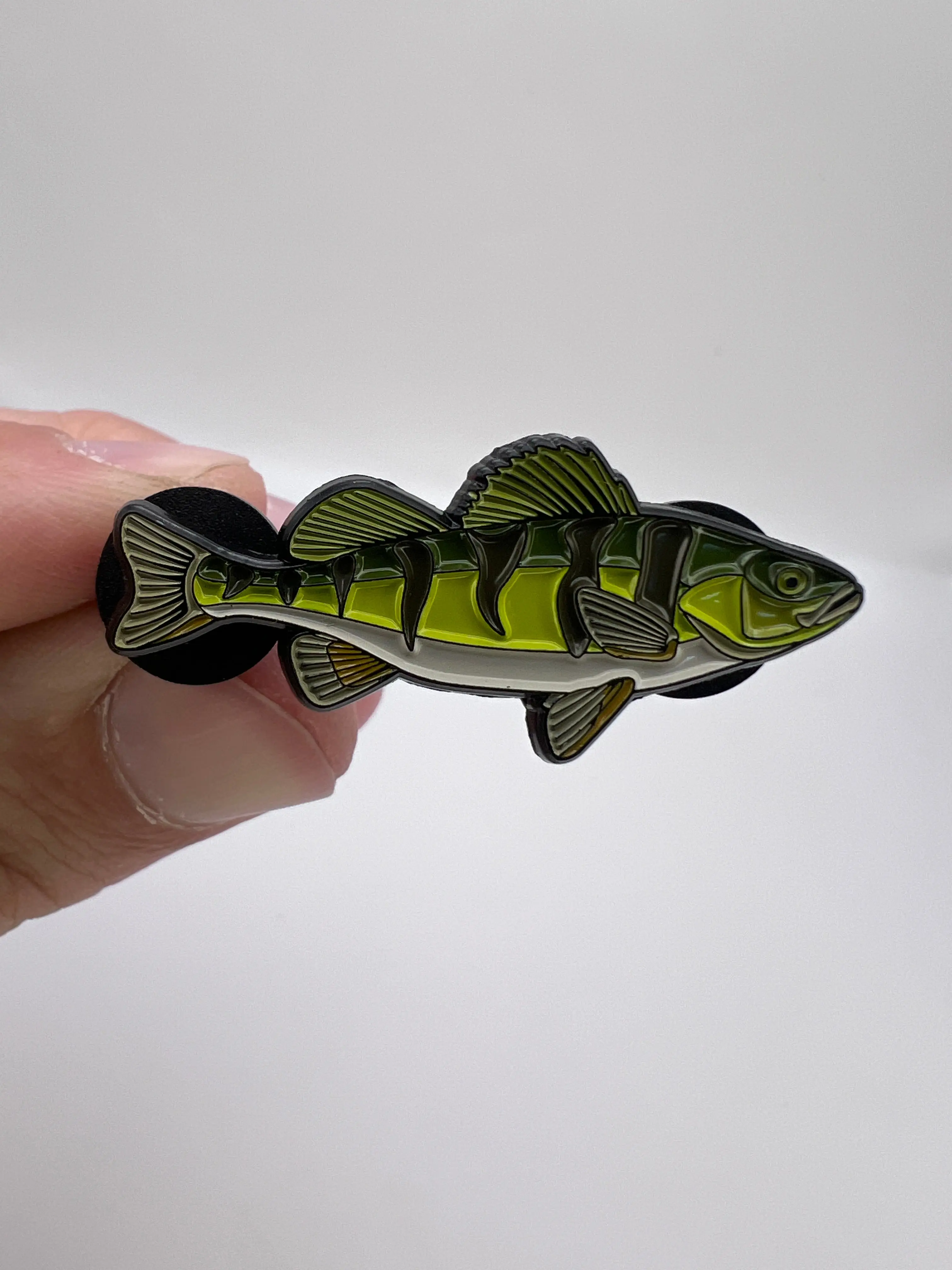 Yellow Perch - Fish Pin with Gift Box