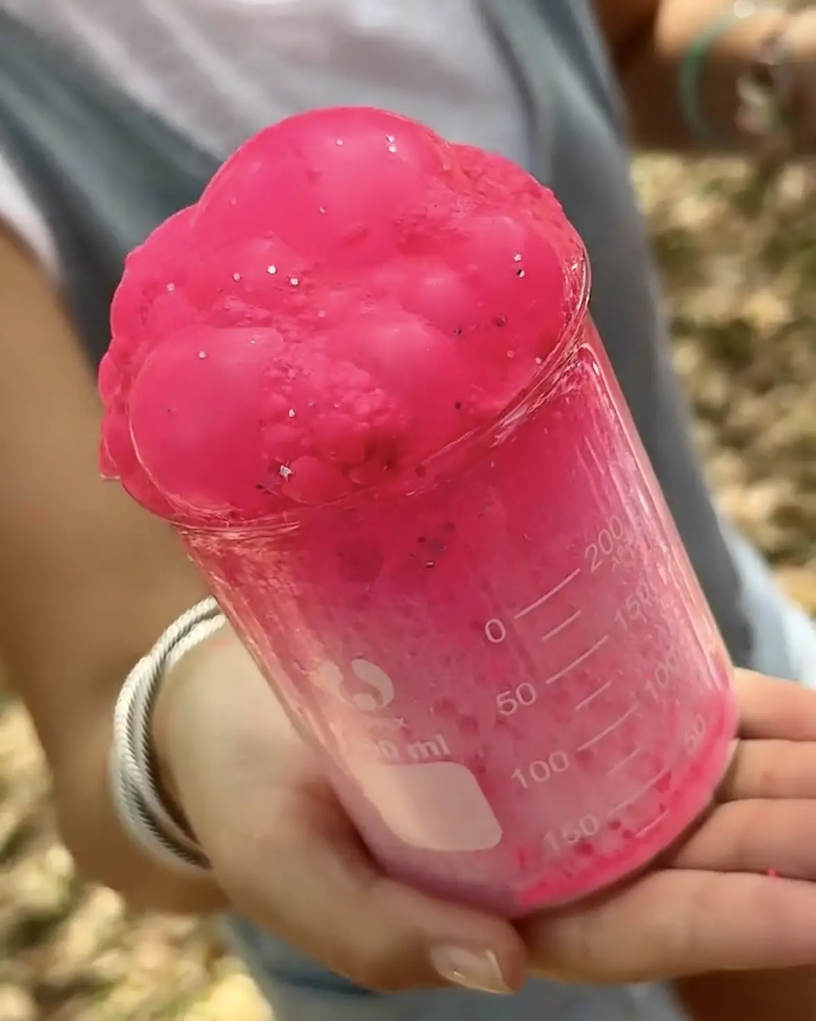 1oz Neon Princess Sparkle Potion - Non-Toxic STEM Activity with Biodegradable Glitter for Hands-On Sensory Play and Curiosity