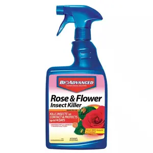 24 oz Ready-to-Use Rose & Flower Insect Killer - Kills Insects on Contact & Protects up to 14 Days - US