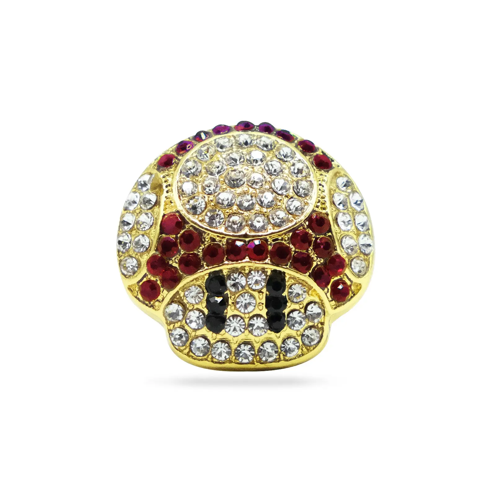 Toadstool Mushroom 3D Lapel Pin