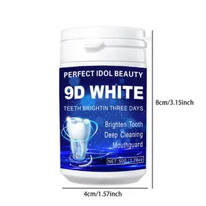 Teeth Whitening Powder Box, Enamel Safe Stains Removal, Non-Sensitive Formula, No Peroxide, Oral Care Products, Halloween Christmas Gift