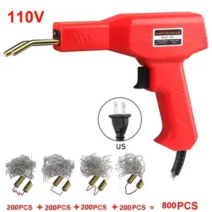 Upgraded Plastic Welder, 800PCS Staples, Pure Copper Transformer, Rapid Heating, Plastic Welding Kit, Hot Stapler Kit, Plastic Welder Gun Kit, Car Bumper Repair Kit, Plastic Repair Kit fathersdaygift