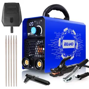 Stick Welder Perfect Stick Welding Portable ARC Welding Machine 110V Dual Voltage with Hot Start Portable Synergic Stick Welder, Anti-Stick & Welding Rod,handheld welding machine
