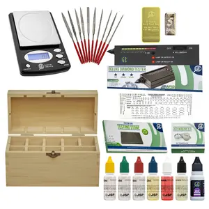 Gold Silver Jewelry Test Kit 10K 14K 18K 24K Digital Scale Diamond Tester Acid Gold Silver Jewelry Test Kit 10K 14K 18K 24K Digital Scale Diamond Tester Acid