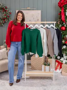 Bubble Sleeve Sweater by DD Design | S-3XL