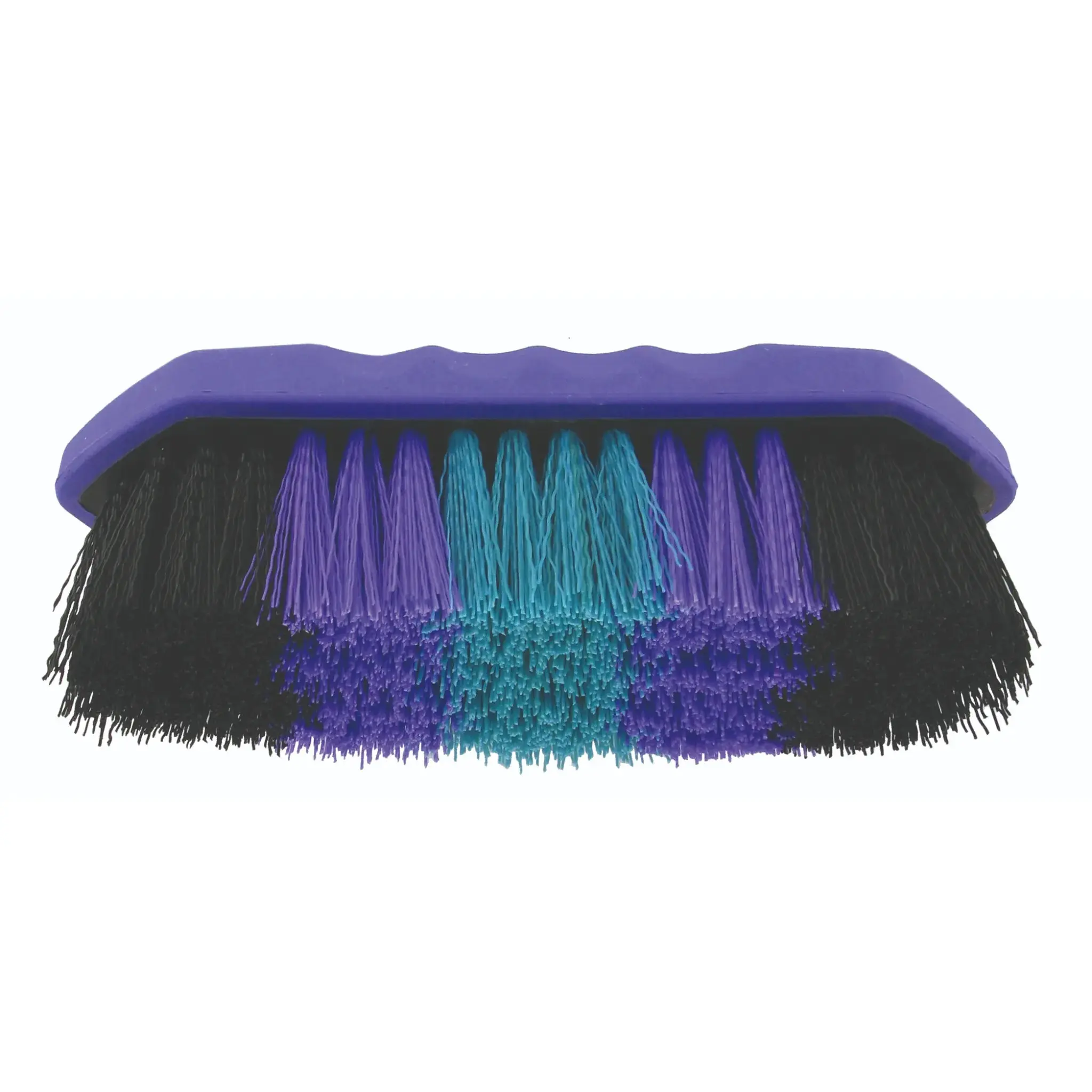 Professional's Choice Large Synthetic Nylon Detangling Horse Brush with Crazy Bristles and Soft Touch Handle - Large