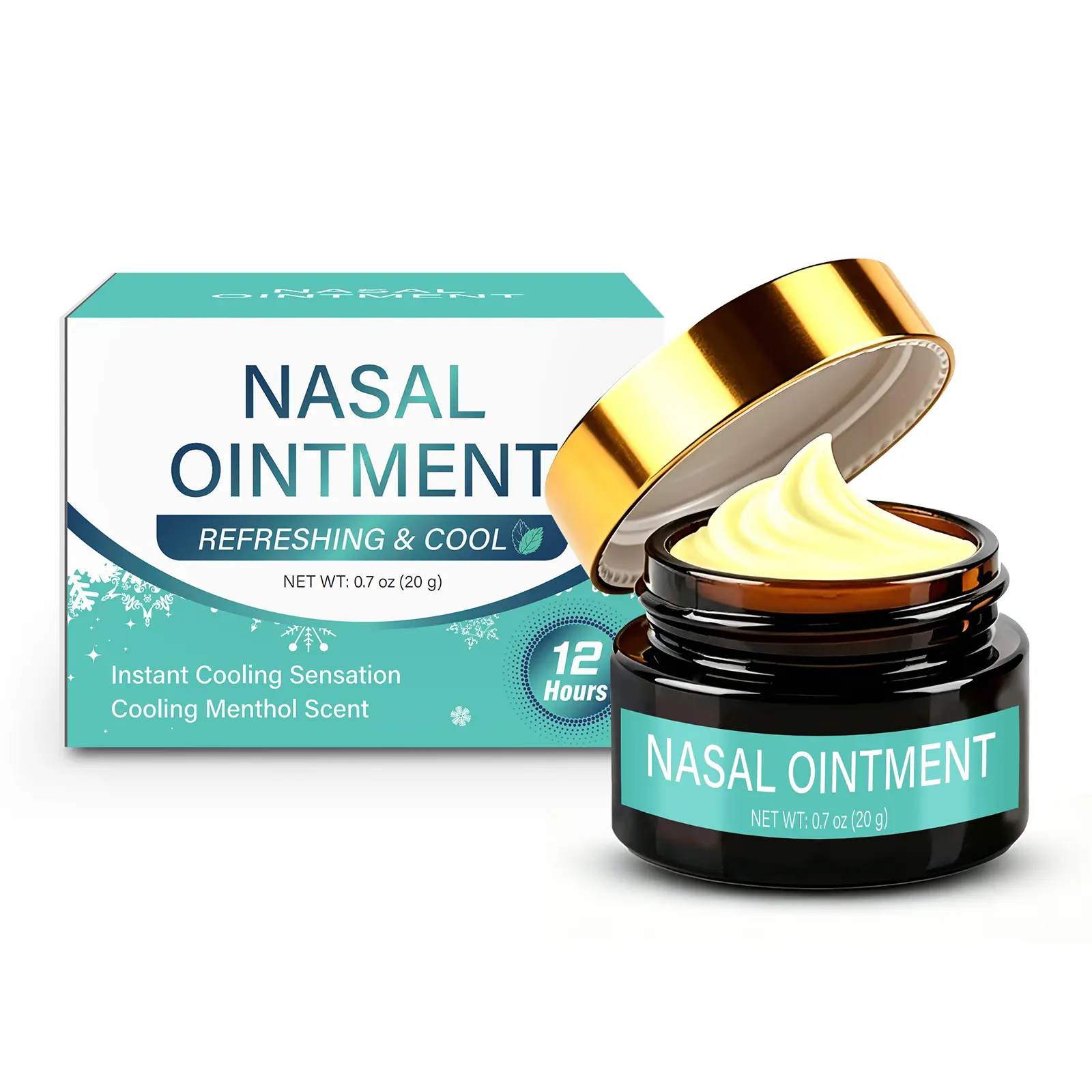 Moisturizing Nasal Ointment for Dry Nasal Passages, Gentle Nose Care Balm for Everyday Comfort