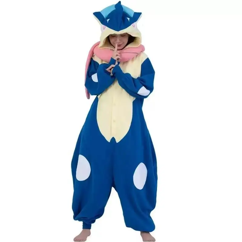 Greninja Onesie Kigurumi Lucario Pajamas Adult Cosplay Costume Unisex Anime Pijamas Halloween Christmas Costume Pijama Toys Gift