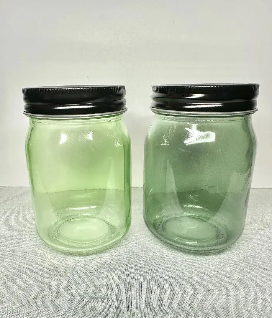 Forest Canopy Sealed Glass Storage Bottles & Jars with Twist Lid - Home Organizer Containers for Witches' Rituals & Crafting Household Supplies