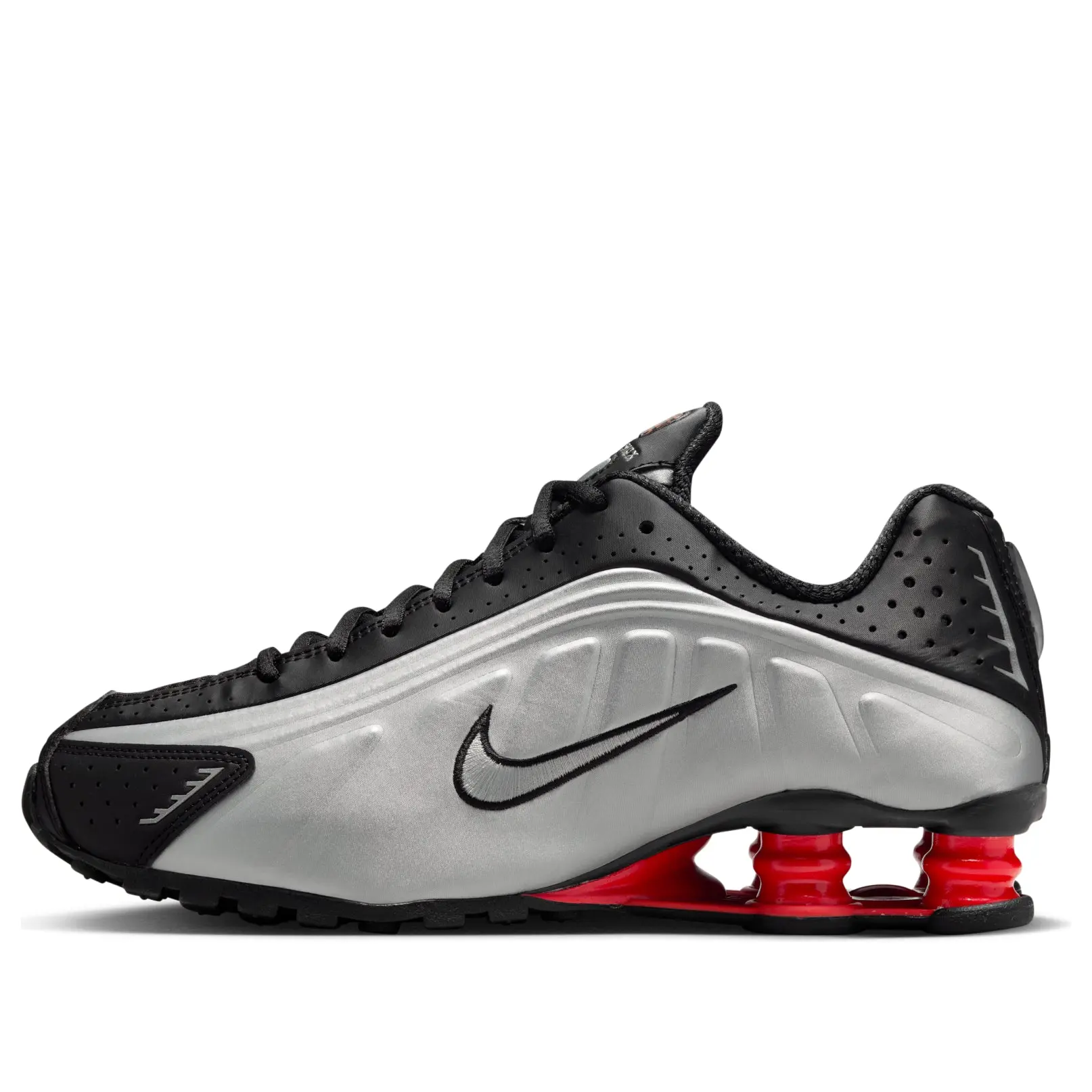Women's Nike Shox R4 'Black Light Crimson' AR3565-011 Running Sneaker Sports Trainer Basketball