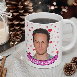 Andrew Scott Cute  Gift, 11oz and 15oz Coffee/Tea , Andrew Scott Ceramic Mug, Cool Funny Andrew Scott  #474