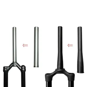 Bike Front Fork Head Tube, Fork Pipe Lengthen Part, Aluminum Alloy  Accessories Fork Repair Kits for  , Mountain