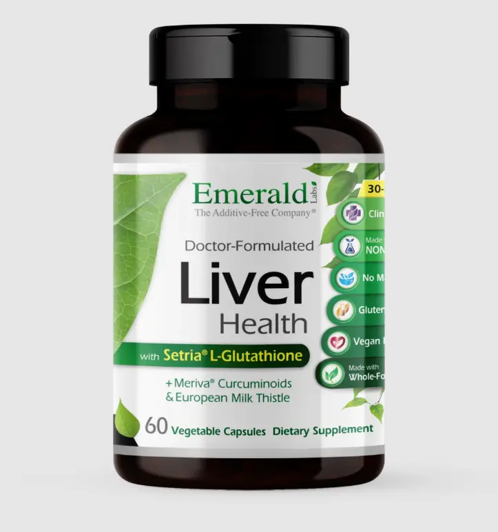 Emerald Labs Green - Liver Health Dietary Supplement – 60 Veggie Capsules