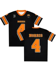 LandoNorris Football Jerse LN4 Racing Tee Gift for Lando Fan T Shirts Women Men Comfortable Fashion Clothing O-neck Short Sleeve