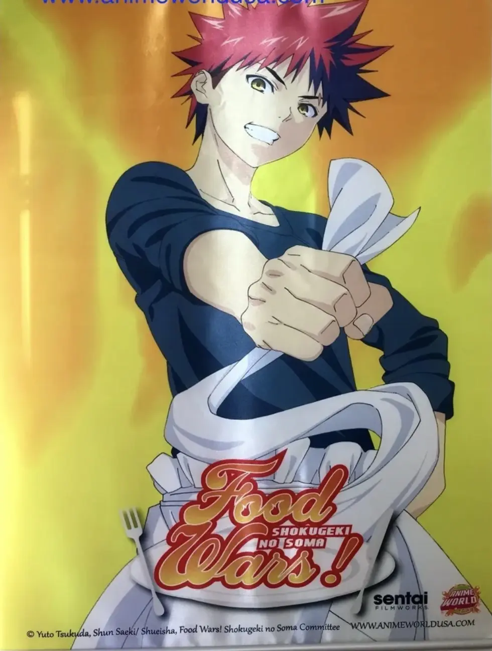 Wall Scroll 33x44" - Food Wars Soma Single Shot - Anime Hang Scrolls Poster Wall Art Printings Home Decor