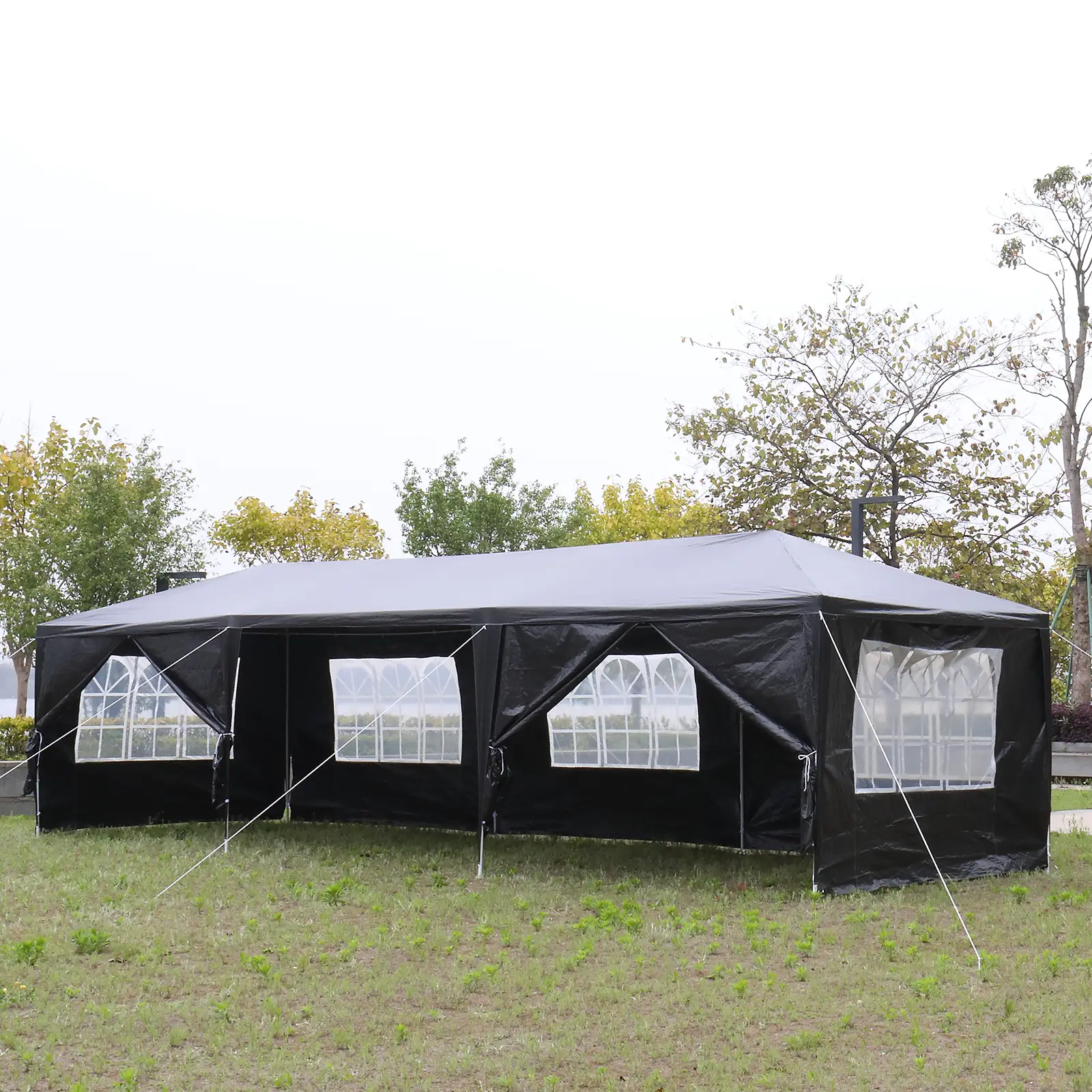 Professional 10'x30' Wedding Party Tent - Waterproof Canopy with 8 Detachable Side Panels, Heavy-Duty Gazebo for Outdoor Events & Exhibitions
