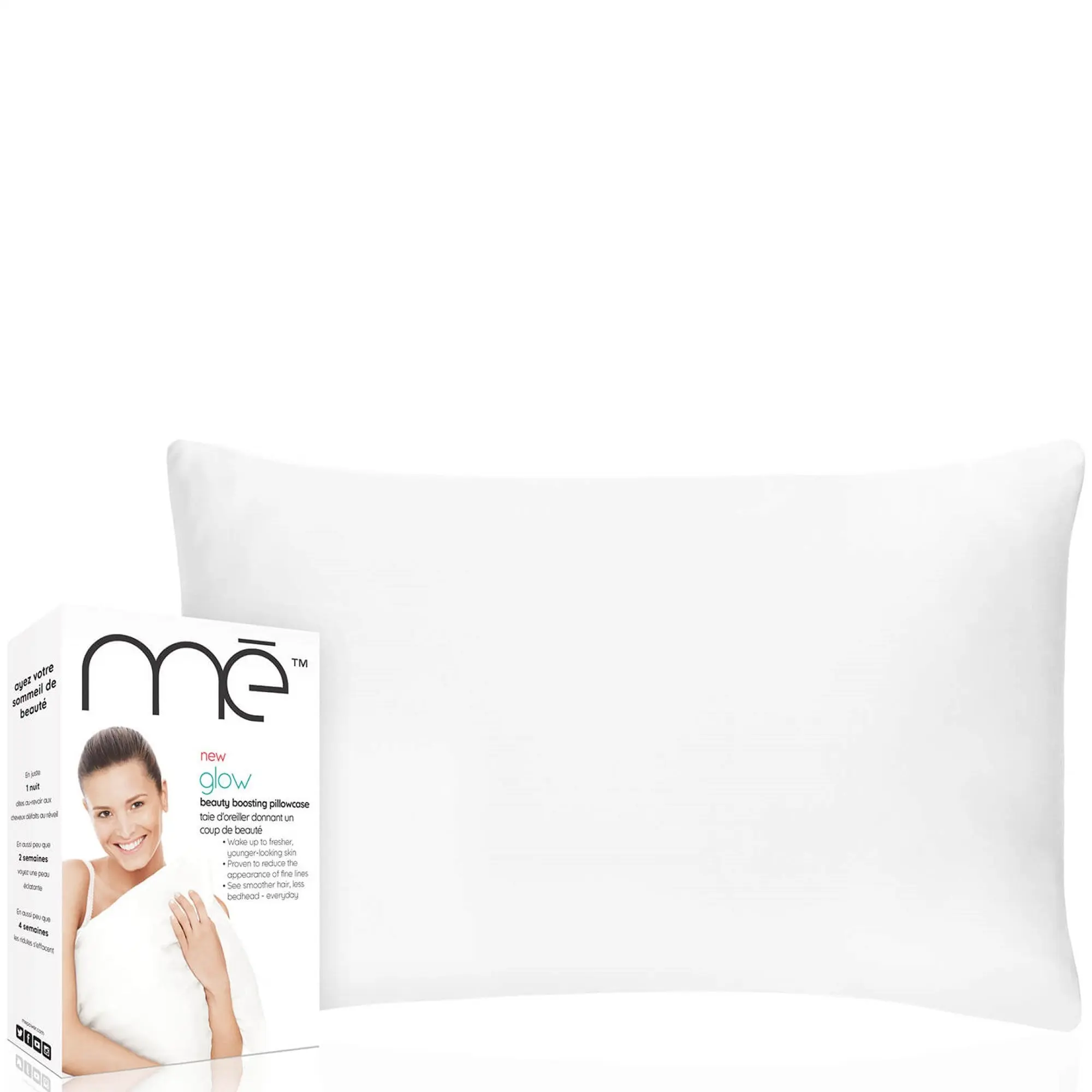 Beauty Ora Me Glow Copper-Infused Pillowcase - Polyester Fiber, Durable, Skin-Friendly Bedding for Reducing Wrinkles, Enhancing Hair Health & Regrowth, Smoothing Skin, Sleep Improvement
