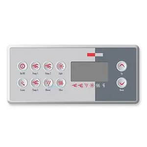 Gecko Alliance  TSC-8-10K-GE1 Overlay & Keypad