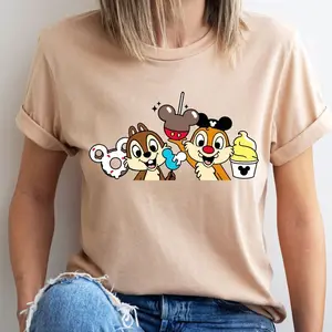 #ChipAndDale Shirt, Character Shirt, #ChipAndDale Characters Tee, #ChipAndDale Snacks Shirt, Gift For All LQYKQ