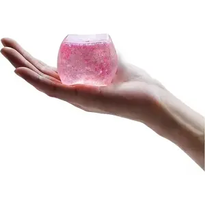 1PCS/2PCS/4PCS Glitter Squishy Cube, Stress Relief Squishy, Stress Cubes for Adults - Slow Rise Glitter Square Stress Balls, Sensory Fidget Toys Gel Ice Cube Squishy‘s -Holiday and Birthday Gifts, Party Toy Gift, Easter Basket Gift