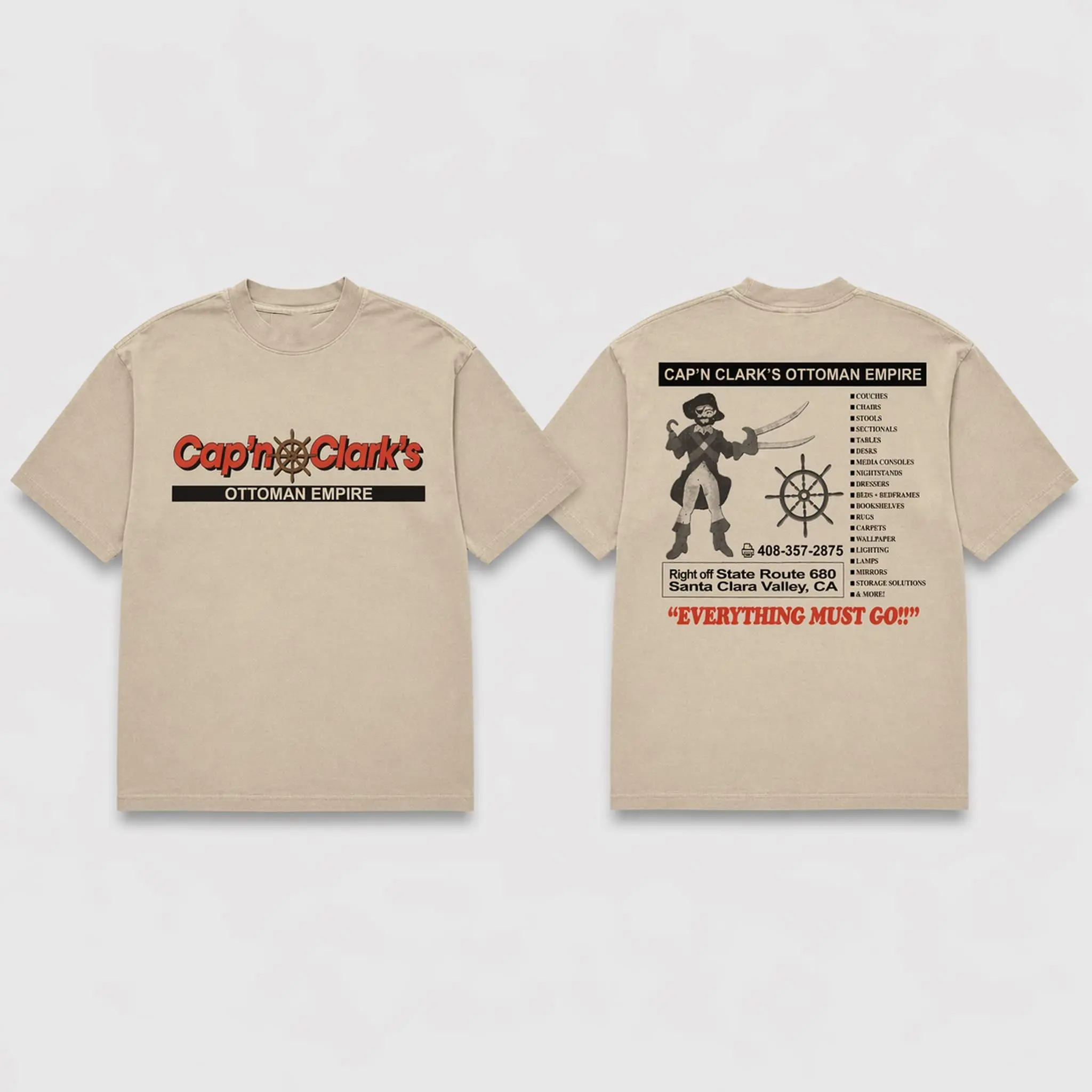 The Backrooms Movie 2026 Shirt, Capn Clarks Ottoman Empire T-Shirt, Capn Clarks Furniture Store, Backrooms