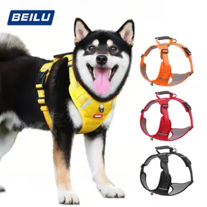 New Dog Harness and Leash Set, Reflective and Anti-Shock, Anti-Escape Dog Leash for Small and Medium-Sized Dogs