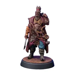 3D Printed Resin Ocean Monster Figurine - Grub Miniature "A Tale of the Deep", Detailed Collectible Figurines, Decorative Game-Ready Tabletop RPG Statue for Ocean Lore Gaming, Perfectly Sized Home Decor