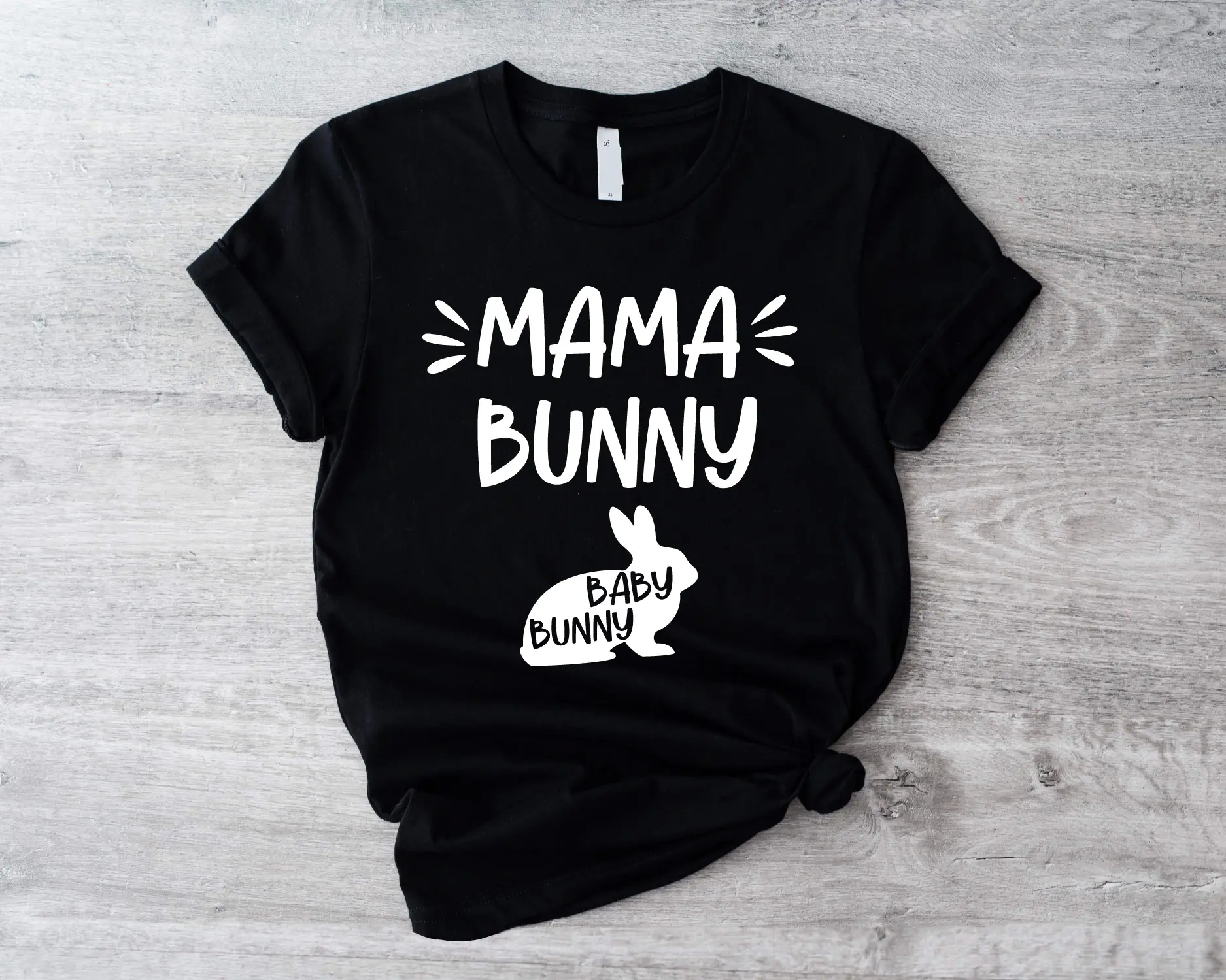 Mama Bunny Baby Bunny Shirt, Pregnancy Announcement Easter Shirt, Pregnancy Reveal Shirt, Easter Expecting Mom, Mommy To Be Easter Tee, Pregnant Mommy T-shirt,  Easter Maternity Shirt