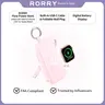 #SohoChic RORRY Flow 10000mAh 40W Fast Charging Power Bank with USB-C Cable and Foldable Plug for iPhone 18-12 & Apple watch Travel Essential Giftidea techvibes