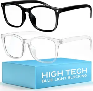 Livho High Tech Blue Light Glasses - Advanced 99% Blue Light Blocking Computer Glasses for Screen Fatigue & UV Protection - Full Rim Women's/Men's Eyewear Frame