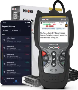 Innova 5410 All System OBD2 Scanner Diagnostic Tool for Cars and Trucks – Engine ABS SRS Transmission Scan Tool, Bluetooth Compatible with Americas Top Car Repair App