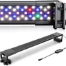 hygger Full Spectrum LED Aquarium Light for Freshwater Fish Tanks - 2-side Mount Fit, 24/7 Plant Light, Auto Timer On/Off, Multi-Color Lighting, Adjustable Brightness, External Controller, 10W,14W,18W,24W,26W,36W,48W