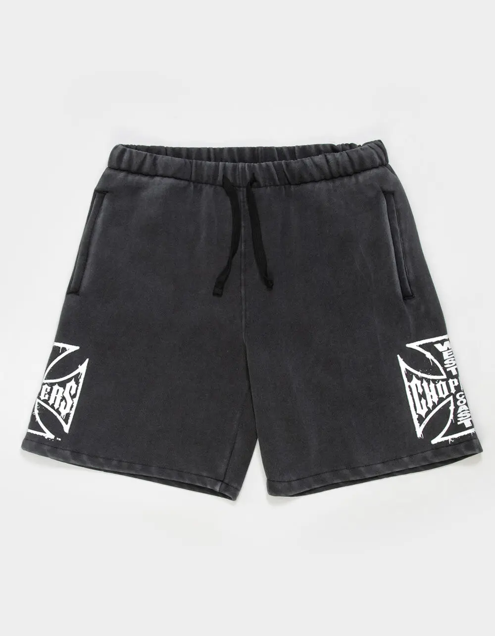 WEST COAST CHOPPERS Stroke Logo Mens Sweat Shorts