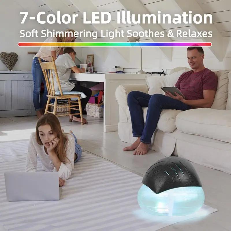 Air Purifier Water Filter Air Cleaner For Home Aromatizer With LED Night Light For Smoke & Pets Aromatic Fragrance Machine, allergy, odor eliminator outdoorfun Air Purifier Water Filter Air Cleaner For Home Aromatizer With LED Night Light For Smoke & Pets Aromatic Fragrance Machine, allergy, odor eliminator outdoorfun